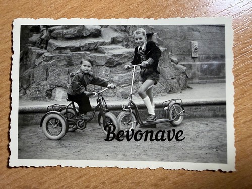 Foto kinder 1963 - kinder, kinderfahrrad